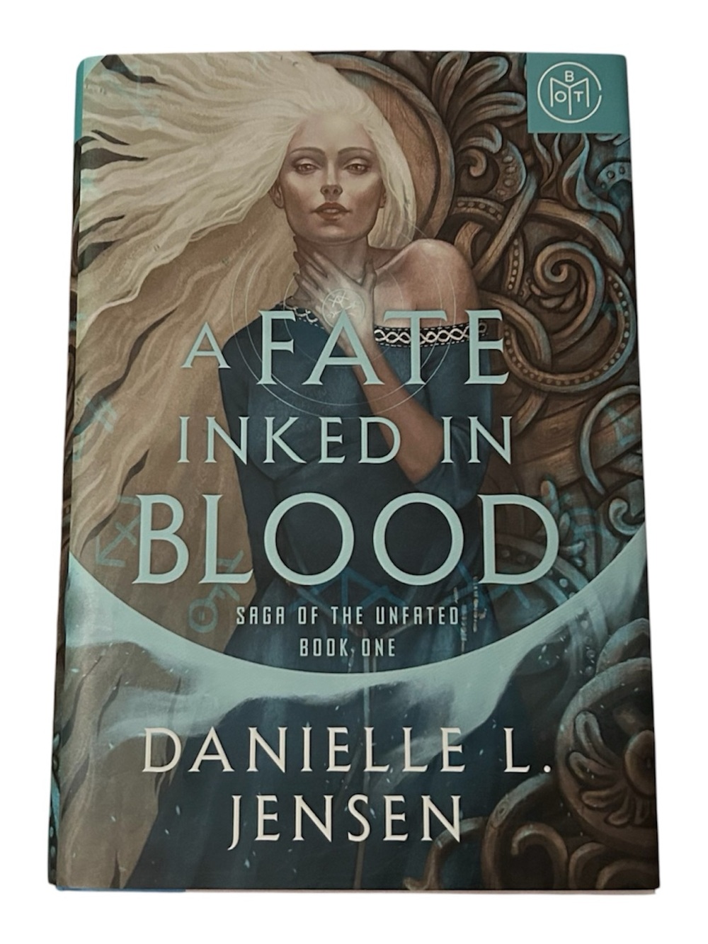 BOTM A Fate Inked in Blood by Danielle L. Jensen Hardcover Book